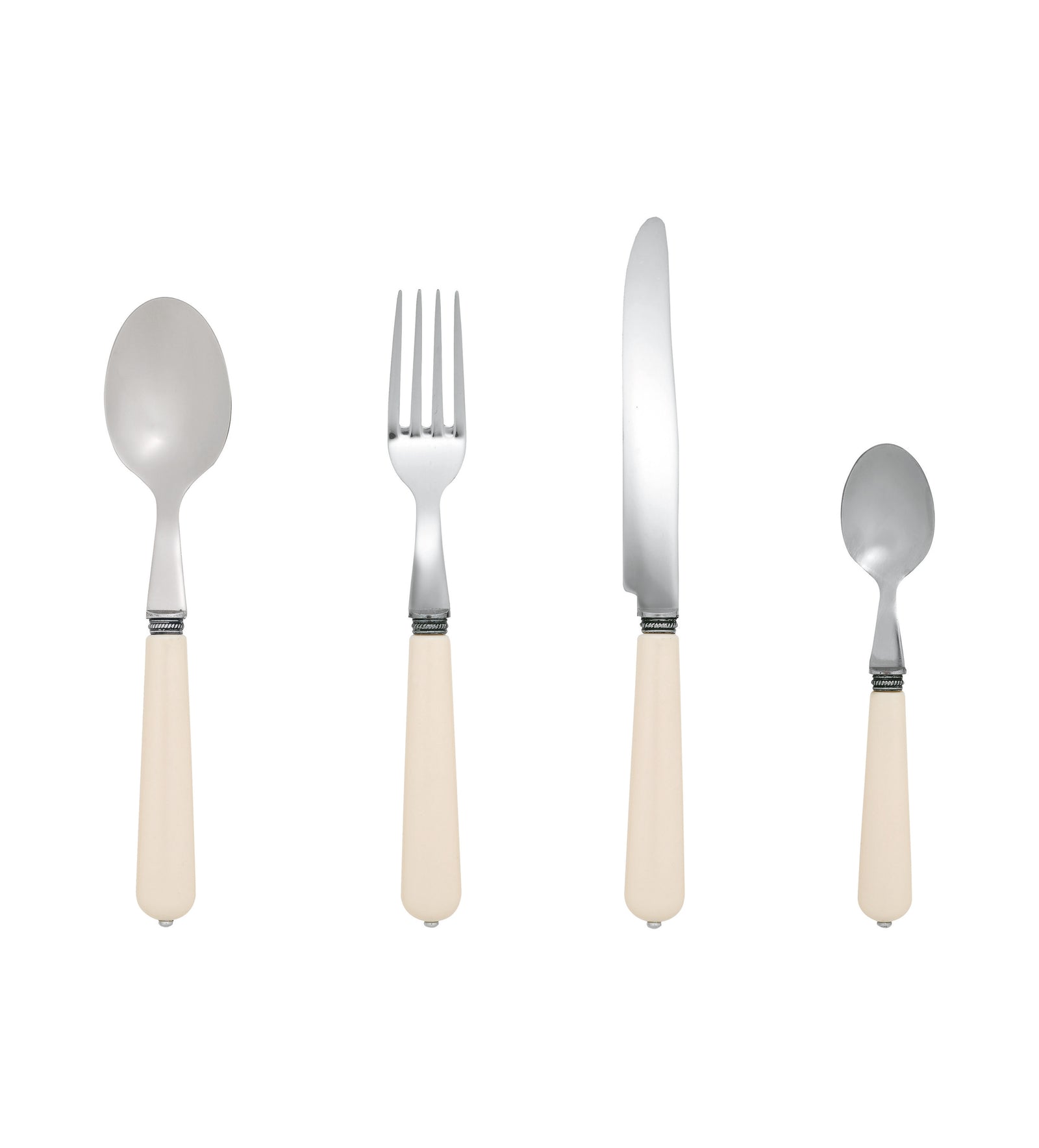 Cutlery Set - 16-Piece Set - Ivory