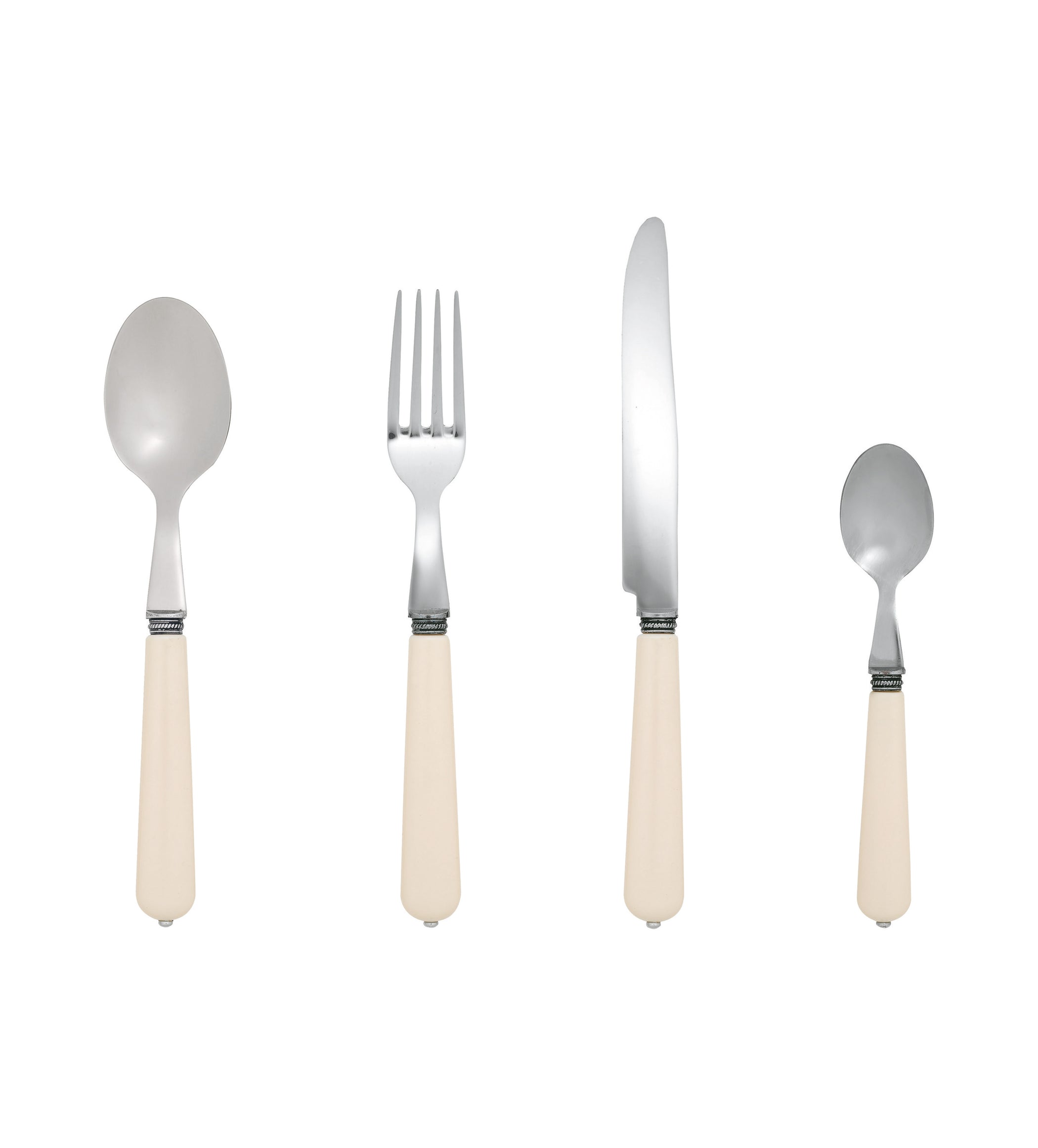Cutlery Set - 16-Piece Set - Ivory