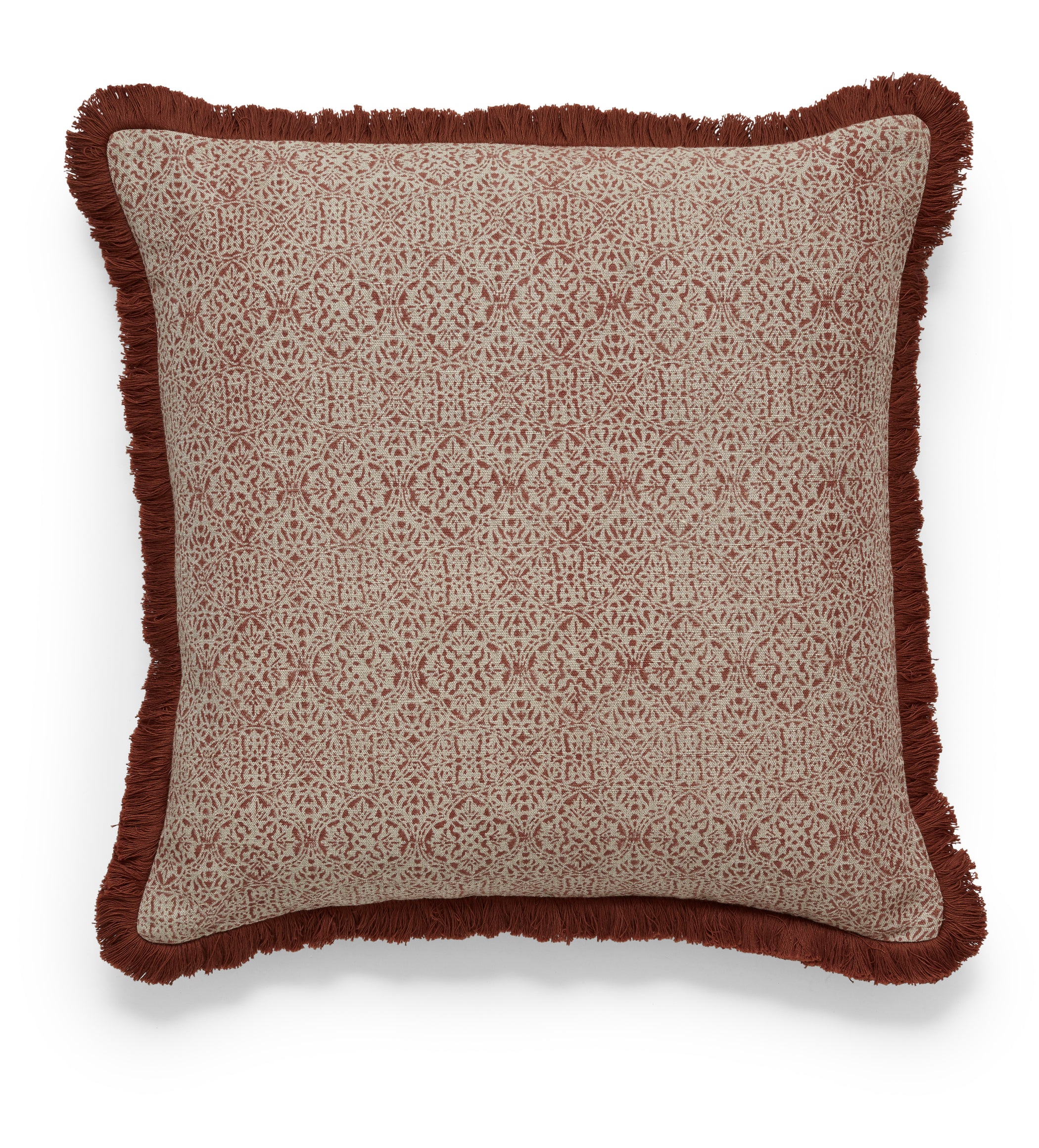 Bochner Cushion Cover - Warm Red