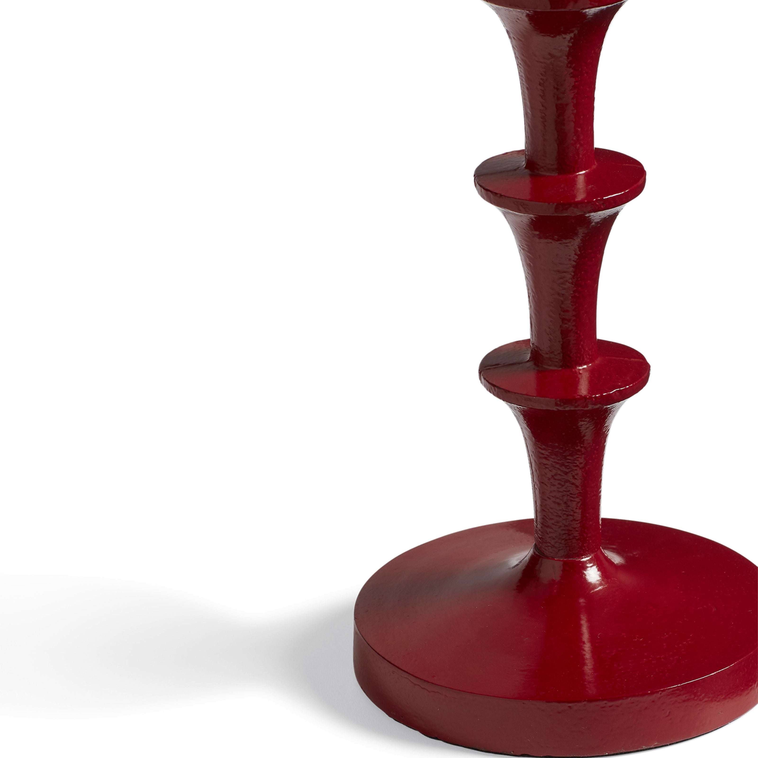 Clara Table Lamp Base - Dark Red