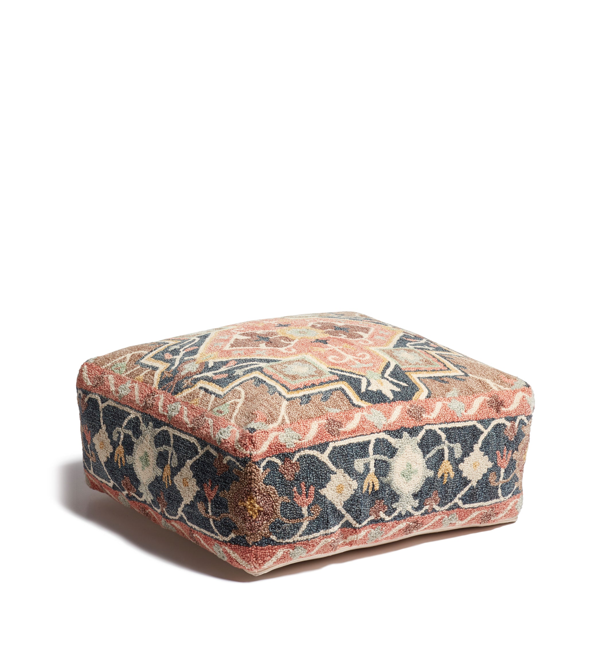 Haoma Floor Cushion - Midnight Blue