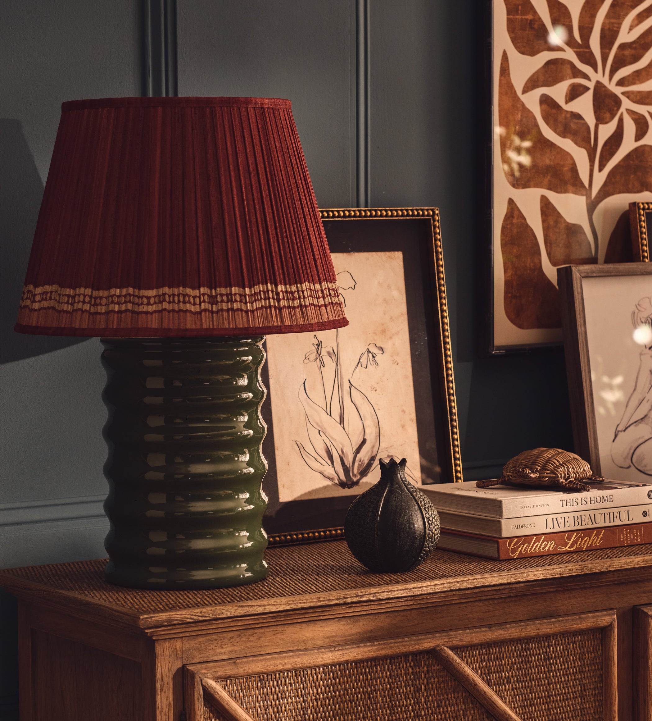 Housenka Table Lamp Base - Spruce
