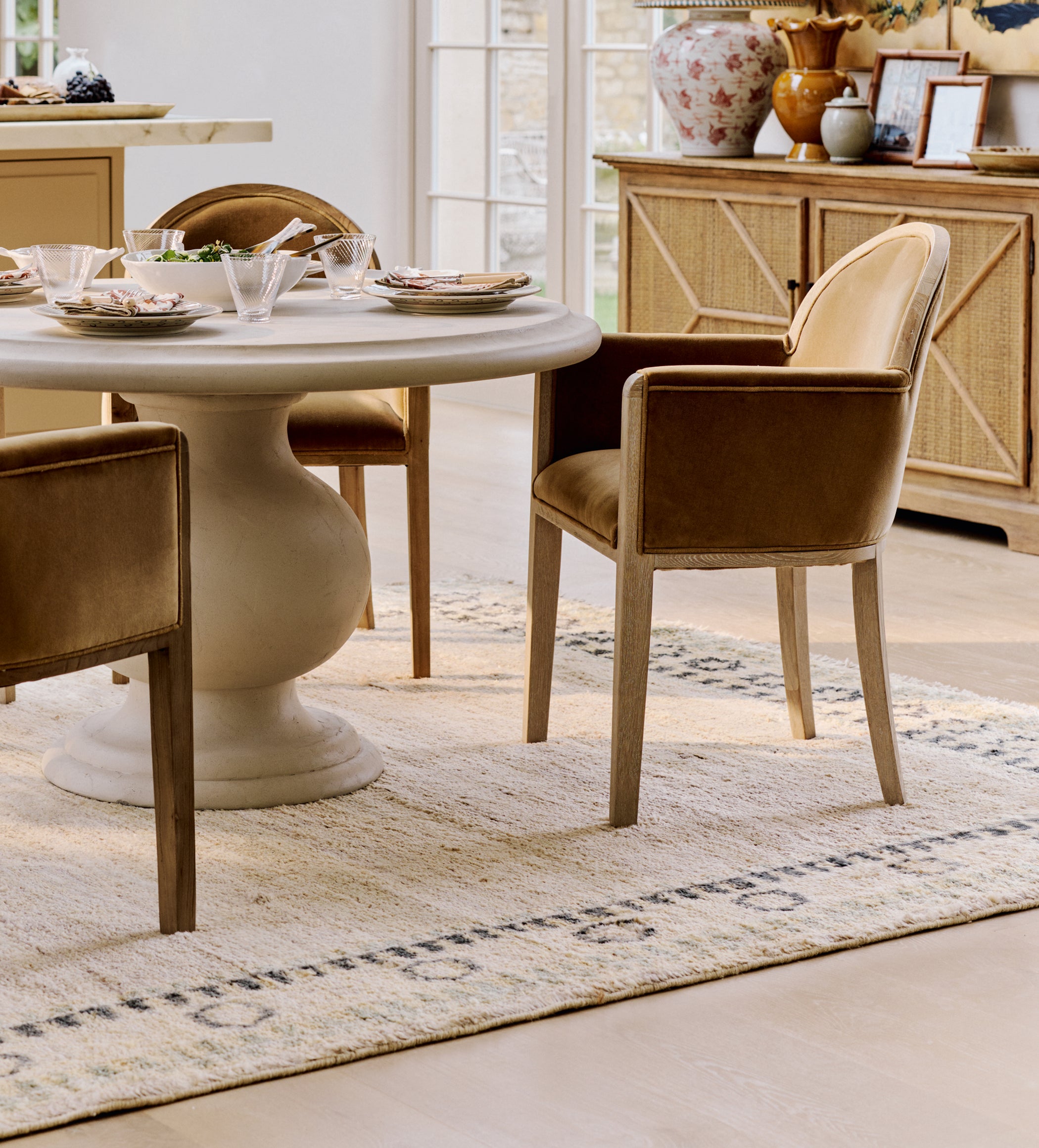 Marquess Rug 244x305cm - Warm Natural/Blue