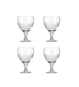 Ranelagh Small Wine Goblets - Set of Four - Clear