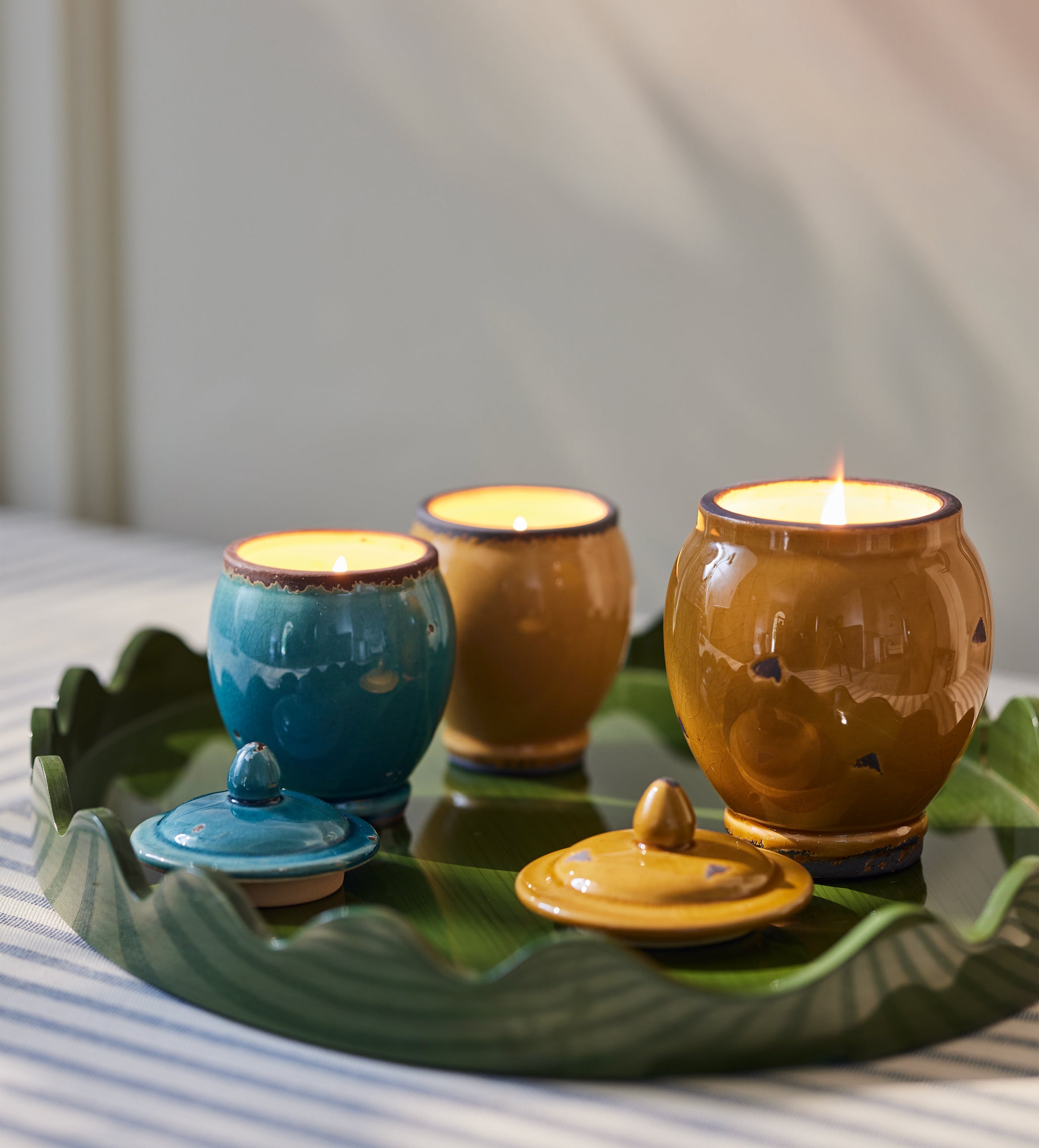 Silk Road Candle 365g - The Odyssey Collection - Aruba Blue