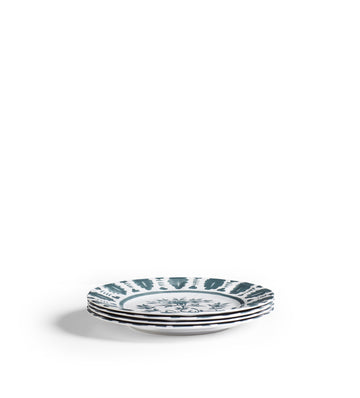 Yuhua Dinner Plates - Set of Four - Air Force Blue